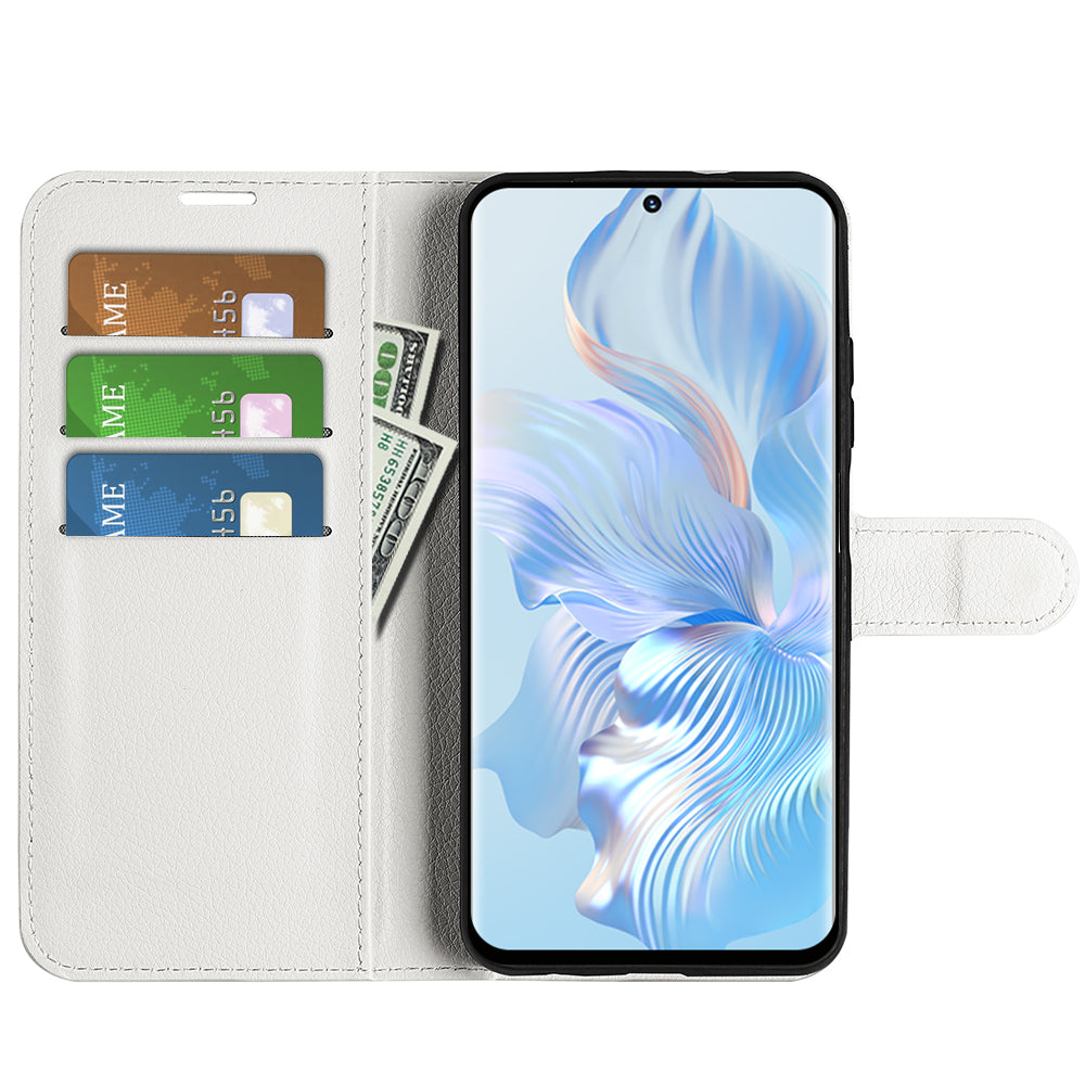 For Honor 80 5G Litchi Texture PU Leather Stand Wallet Phone Cover Full Protection Flip Anti-scratch Phone Case For Honor 80 5G Litchi Texture PU Leather Stand Wallet Phone Cover Full Protection Flip Anti-scratch Phone Case